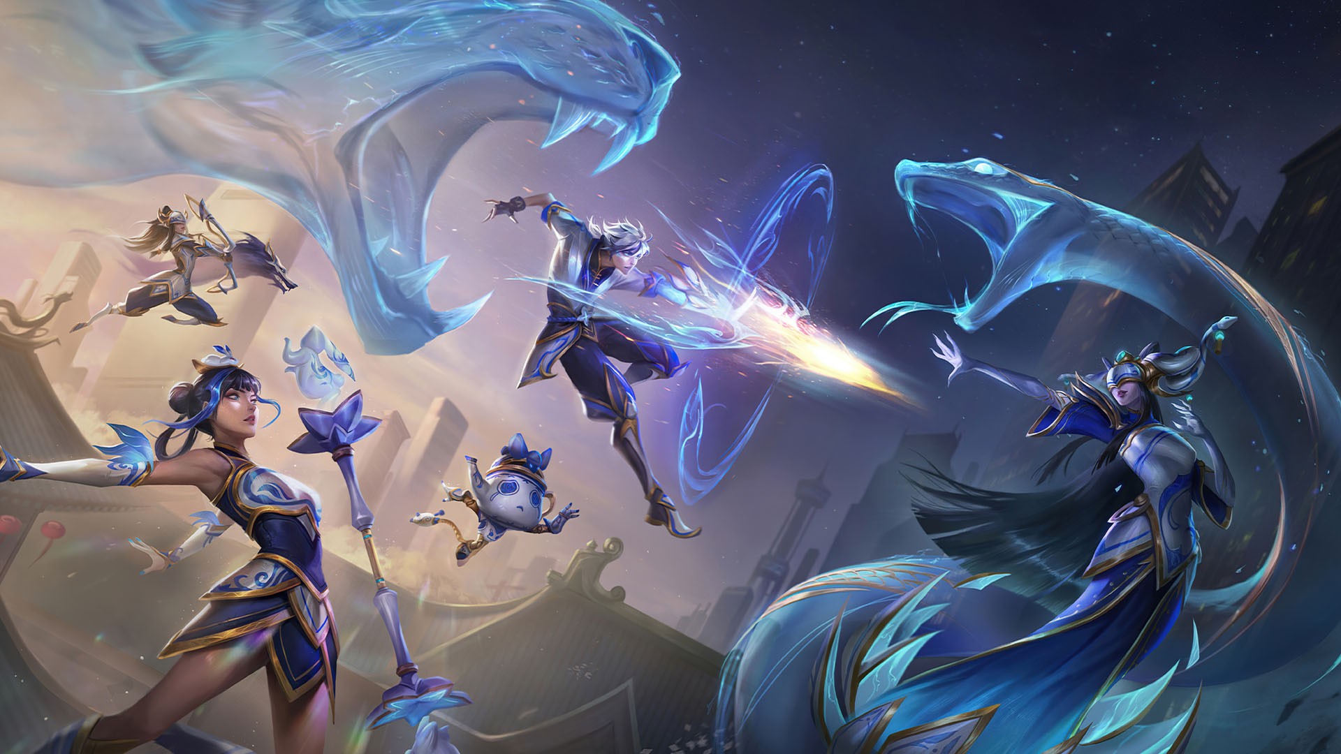Amumu Ezreal Kindred Lissandra Lux HD League Of Legends Wallpaper