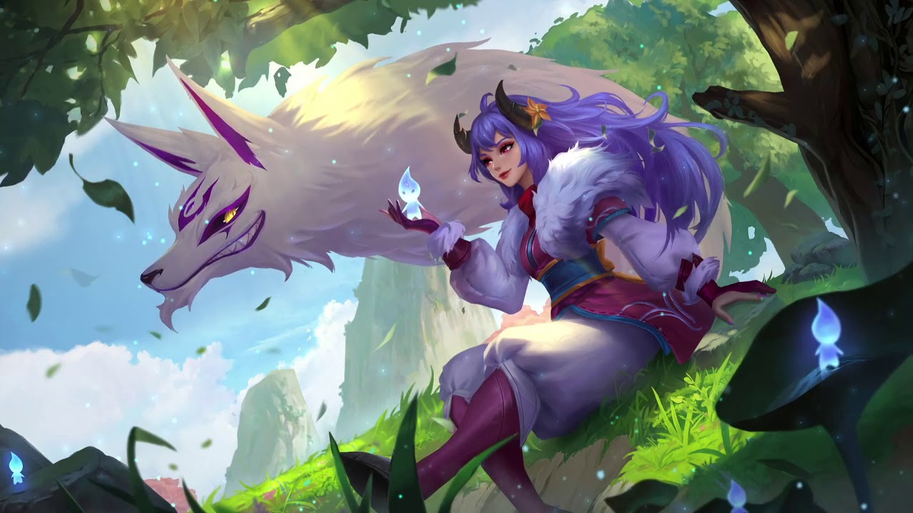 Kindred, the Eternal Hunters of Legends [AA Ariel] [4K] (Wallpaper Engine)