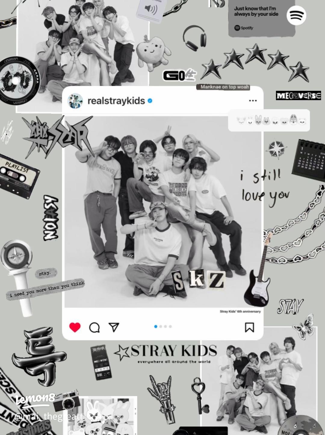 Stylish Stray Kids Wallpaper Collection for Fans