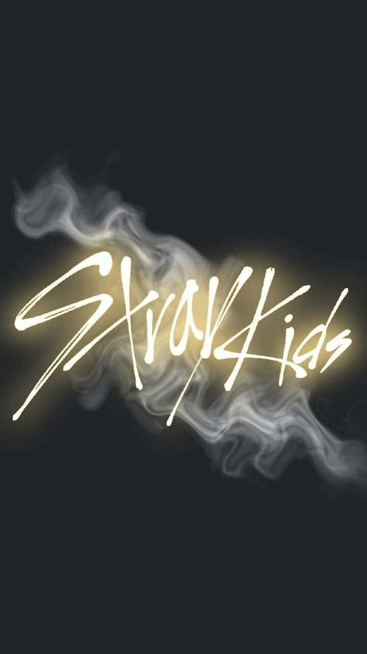 Stray Kids Logo Wallpaper
