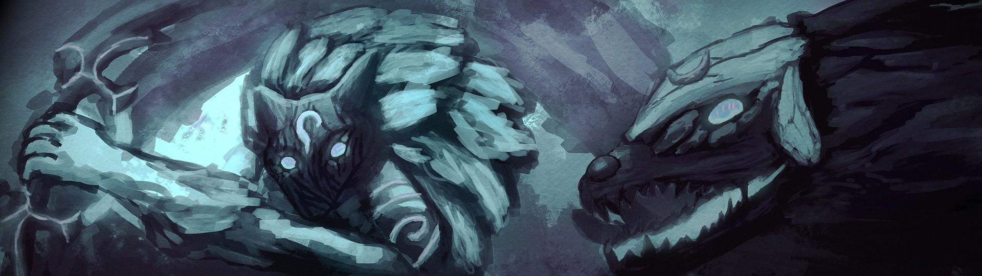 Digital art Kindred league of legends wallpaper
