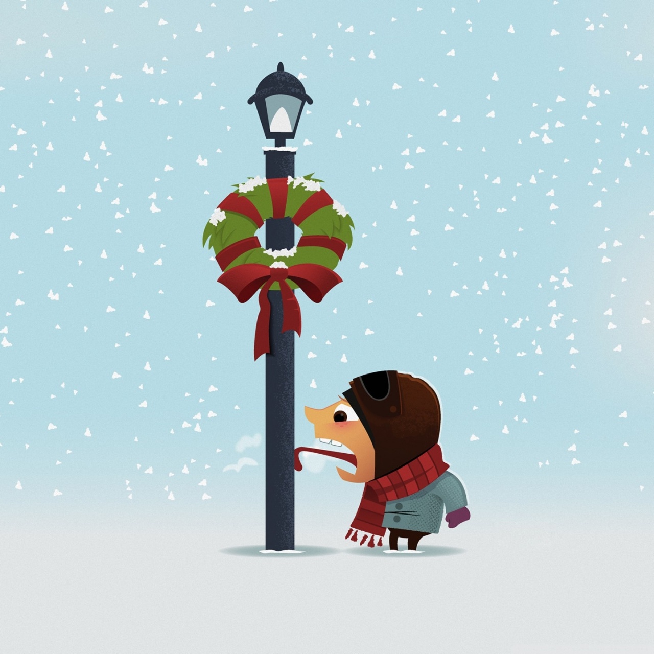 Funny Winter Holidays 4K UHD Wallpaper for UltraHD Desktop and TV, Widescreen and UltraWide Display, Smartphone and Tablet Devices