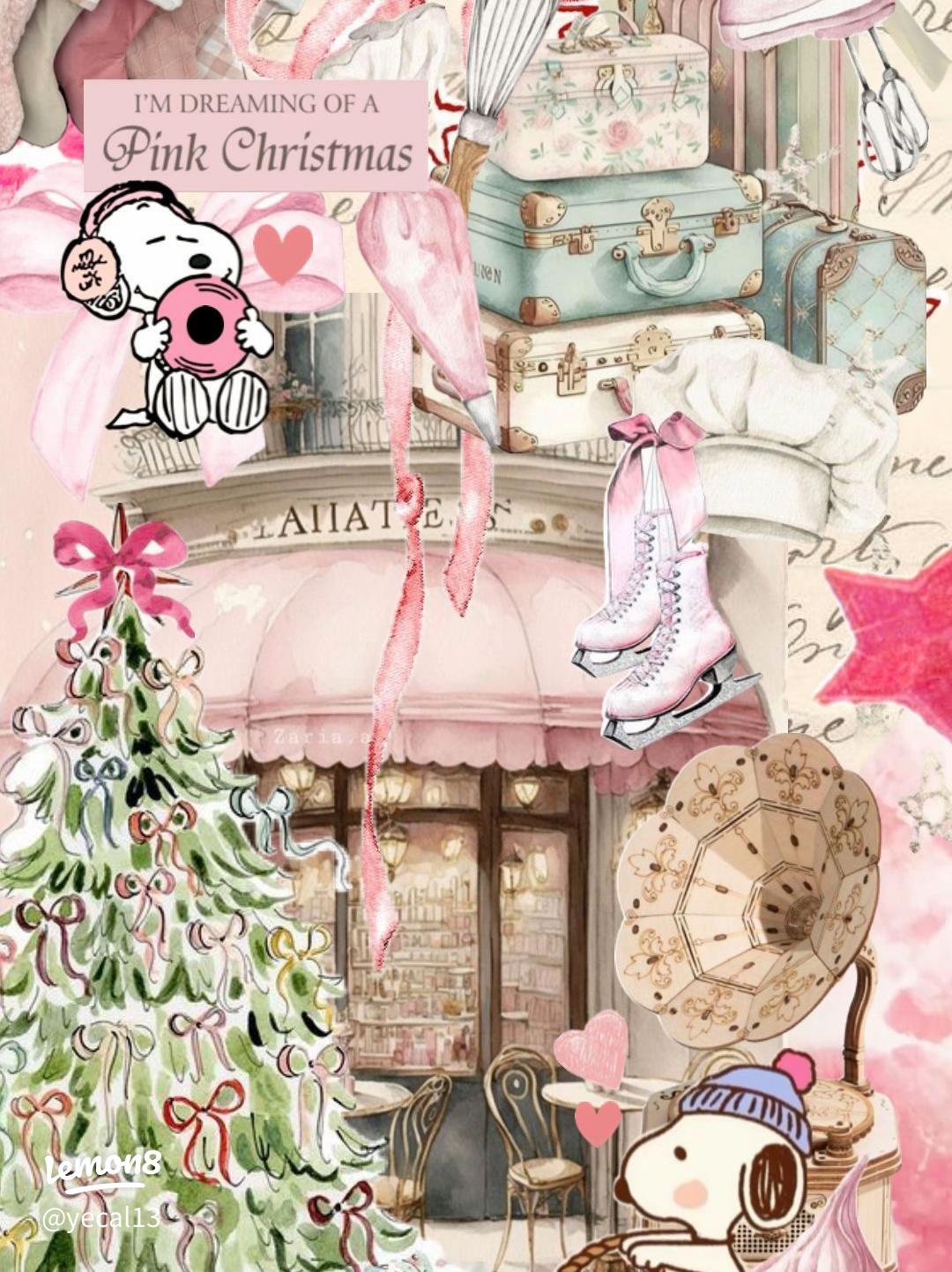 Aesthetic Pink Christmas Wallpaper Guide