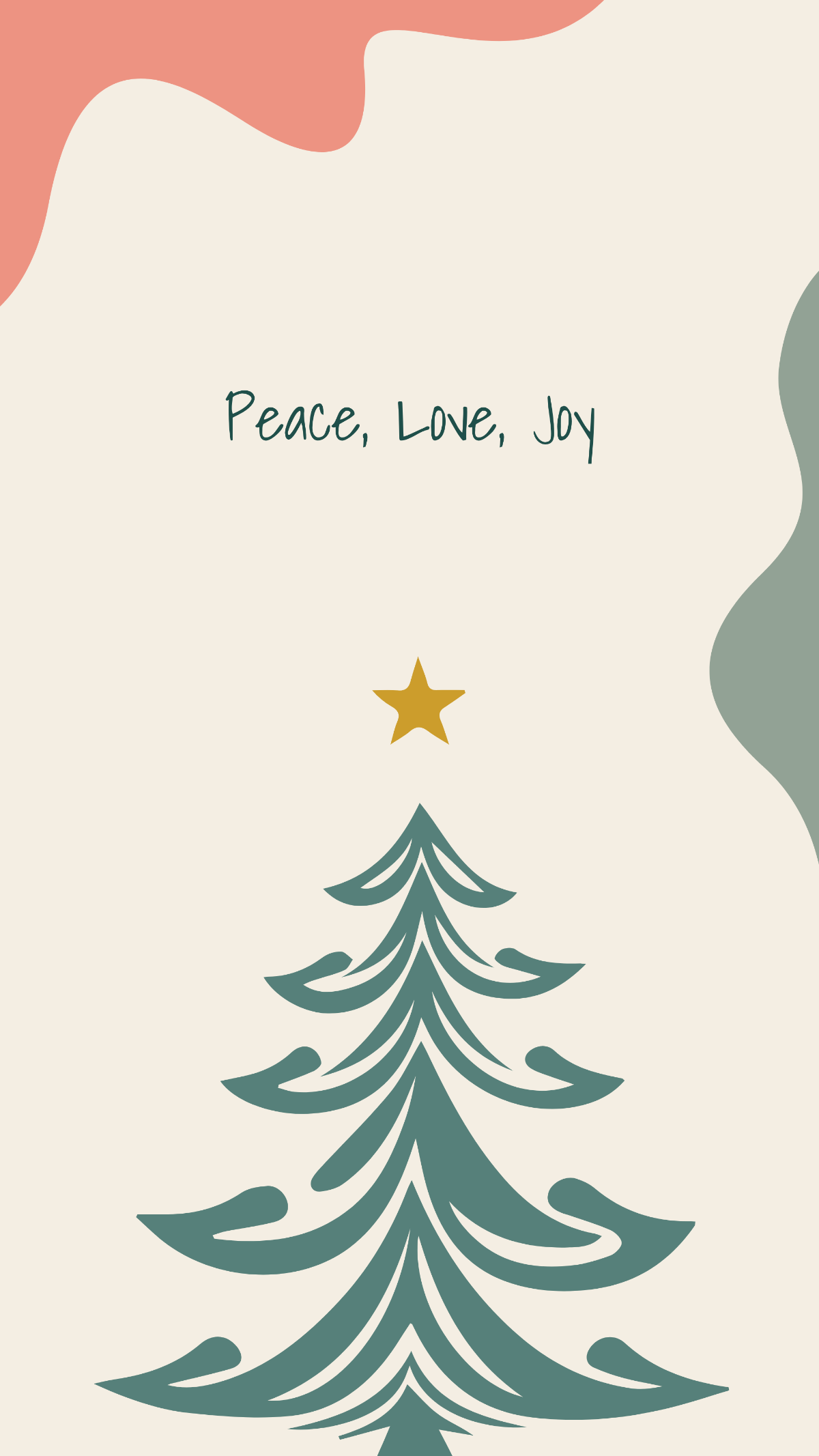 Free Aesthetic Christmas Wallpaper to Edit Online