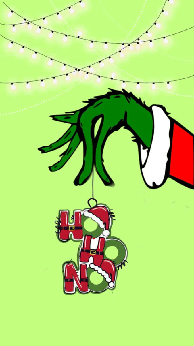 Download Feeling festive this winter? Celebrate with the Cute Grinch! Wallpaper