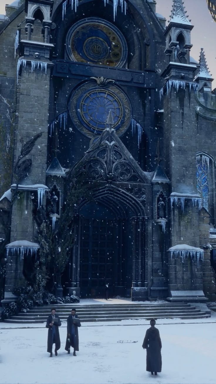 Hogwarts Legacy Winter Aesthetic