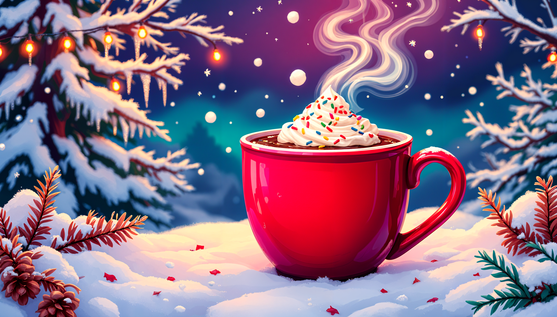 Cozy Hot Cocoa: A 4K Ultra HD Winter Delight**