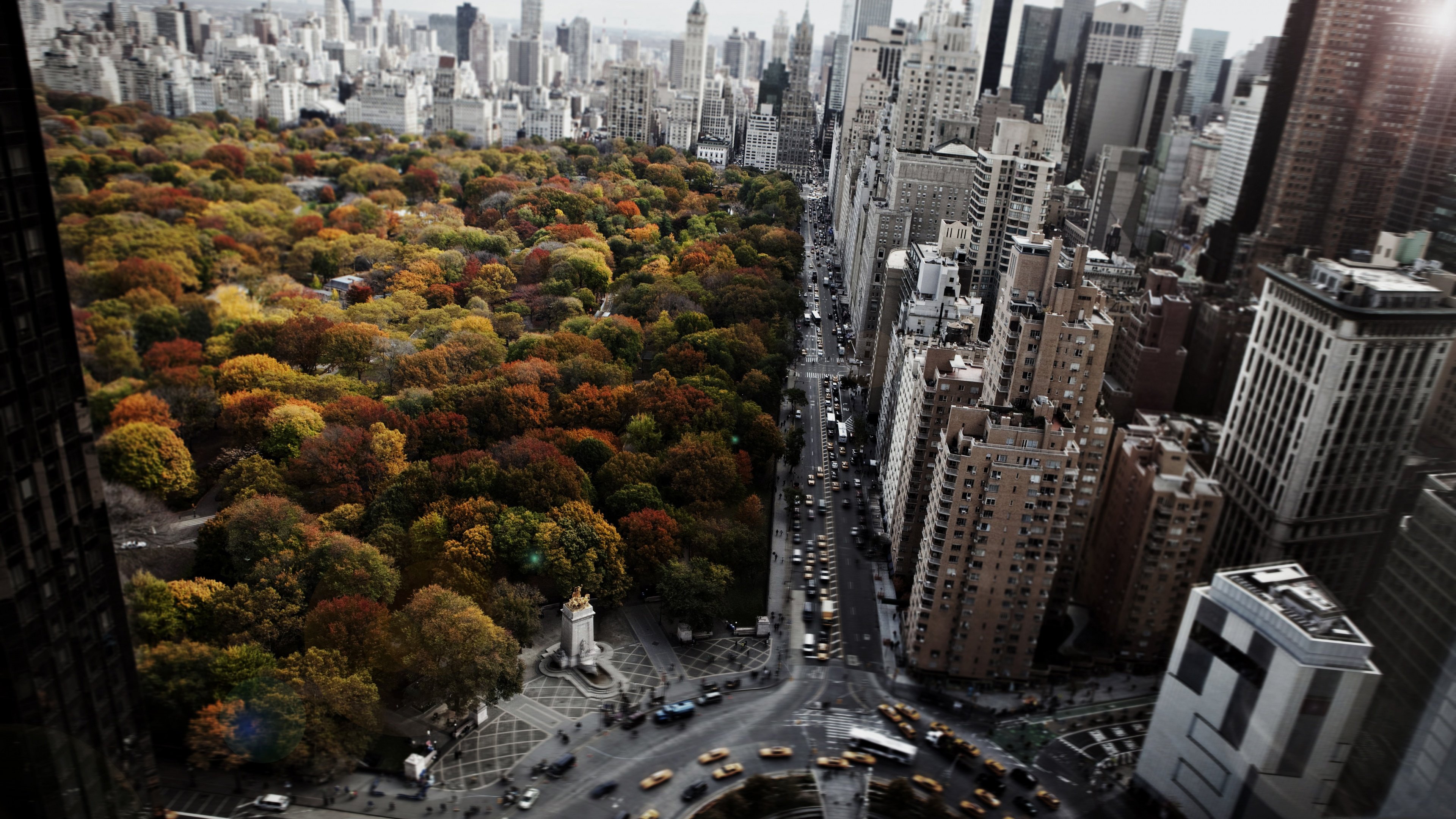 ouses, Parks, Roads, Usa, From, Above, New, York, City, Cities Wallpaper HD / Desktop and Mobile Background