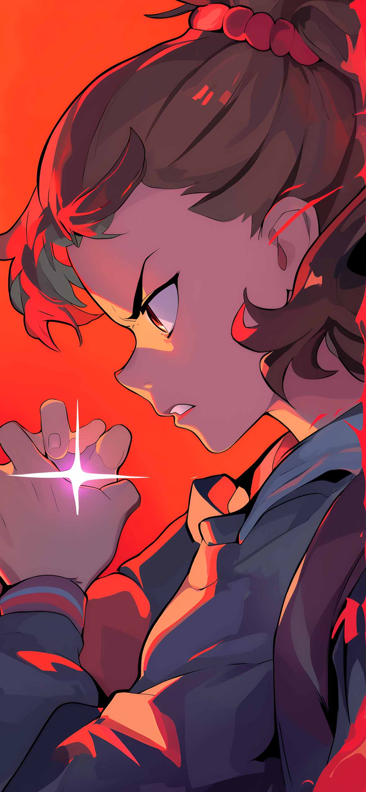 Stranger Things Eleven vs Monster Red Matching Wallpaper HD