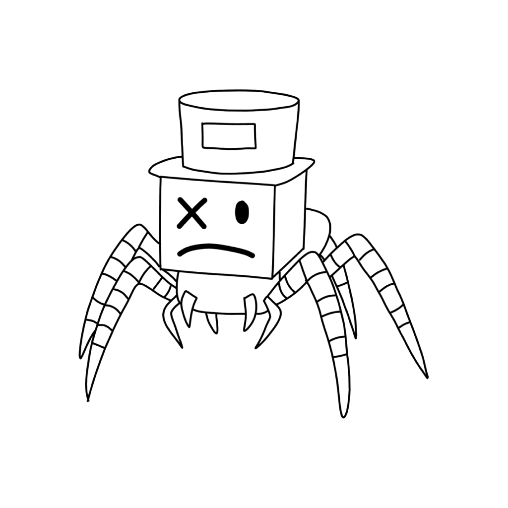 Sammyni Spyderini Coloring pages the PDF for free