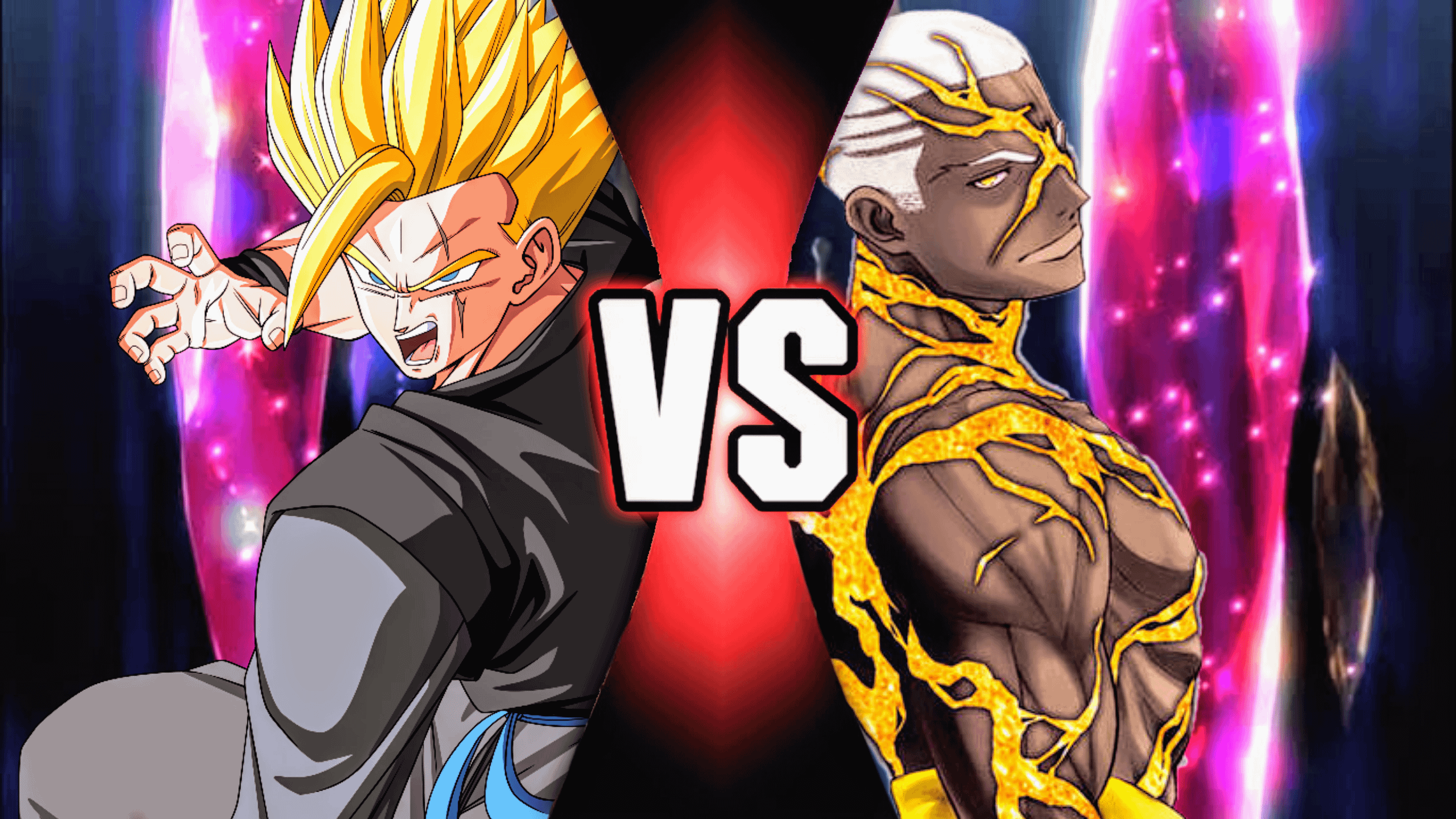 Future Warrior In Black Gohan Vs EMIYA Alter (Dragon Ball Heroes Vs Fate Grand Order) Connections In The Comments