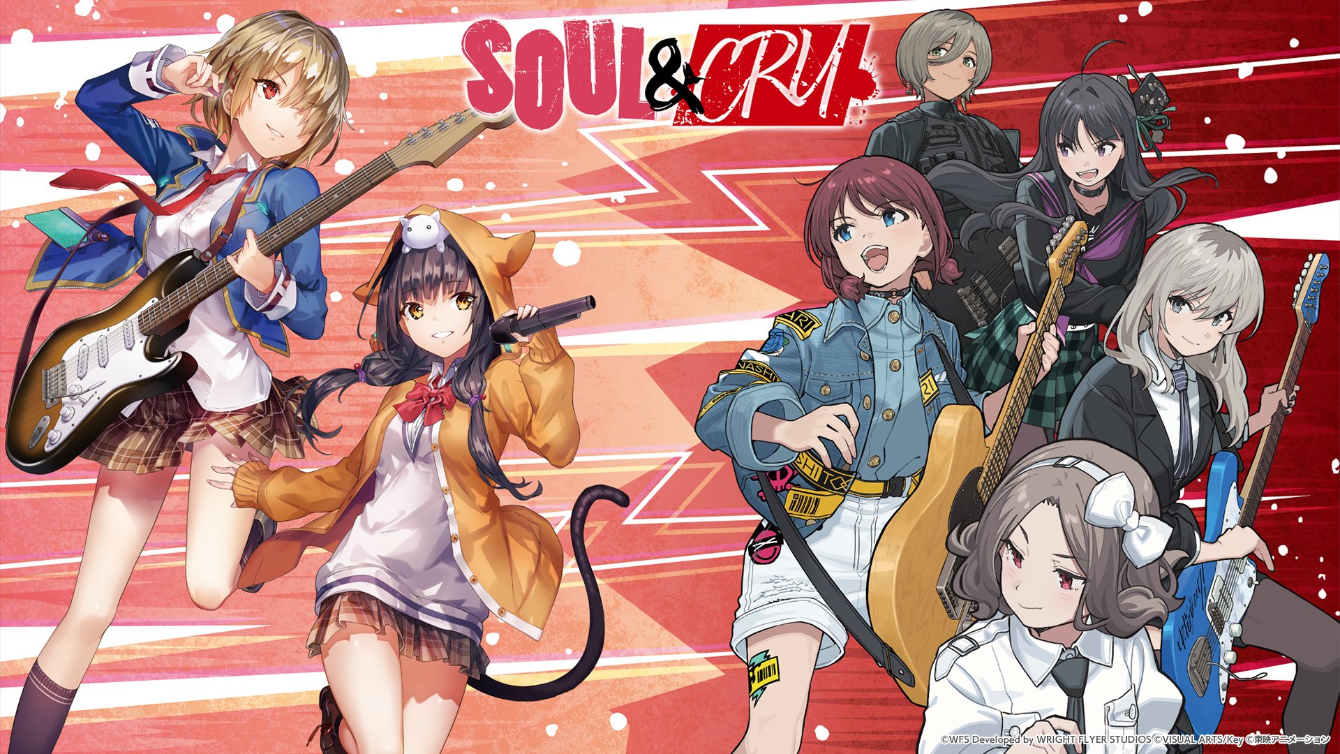 Togenashi Togeari vs She is Legend live & Cry new key visual and ticket information