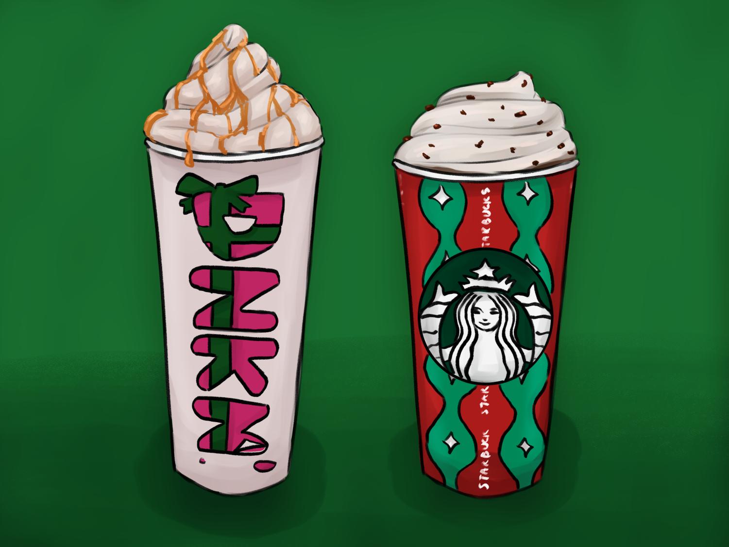 New season, new flavors: Ranking the Dunkin' and Starbucks holiday drinks