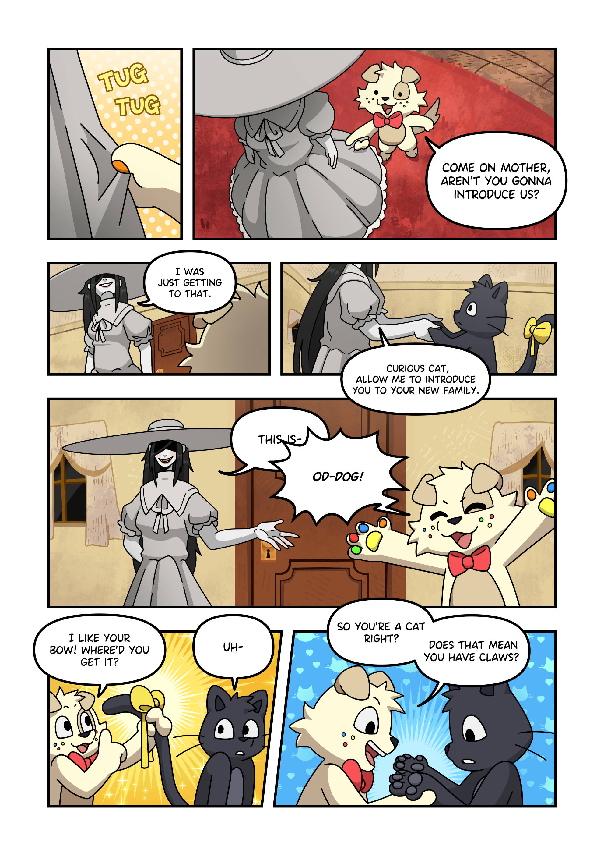 I Made the Background for this Mascot Horror Comic