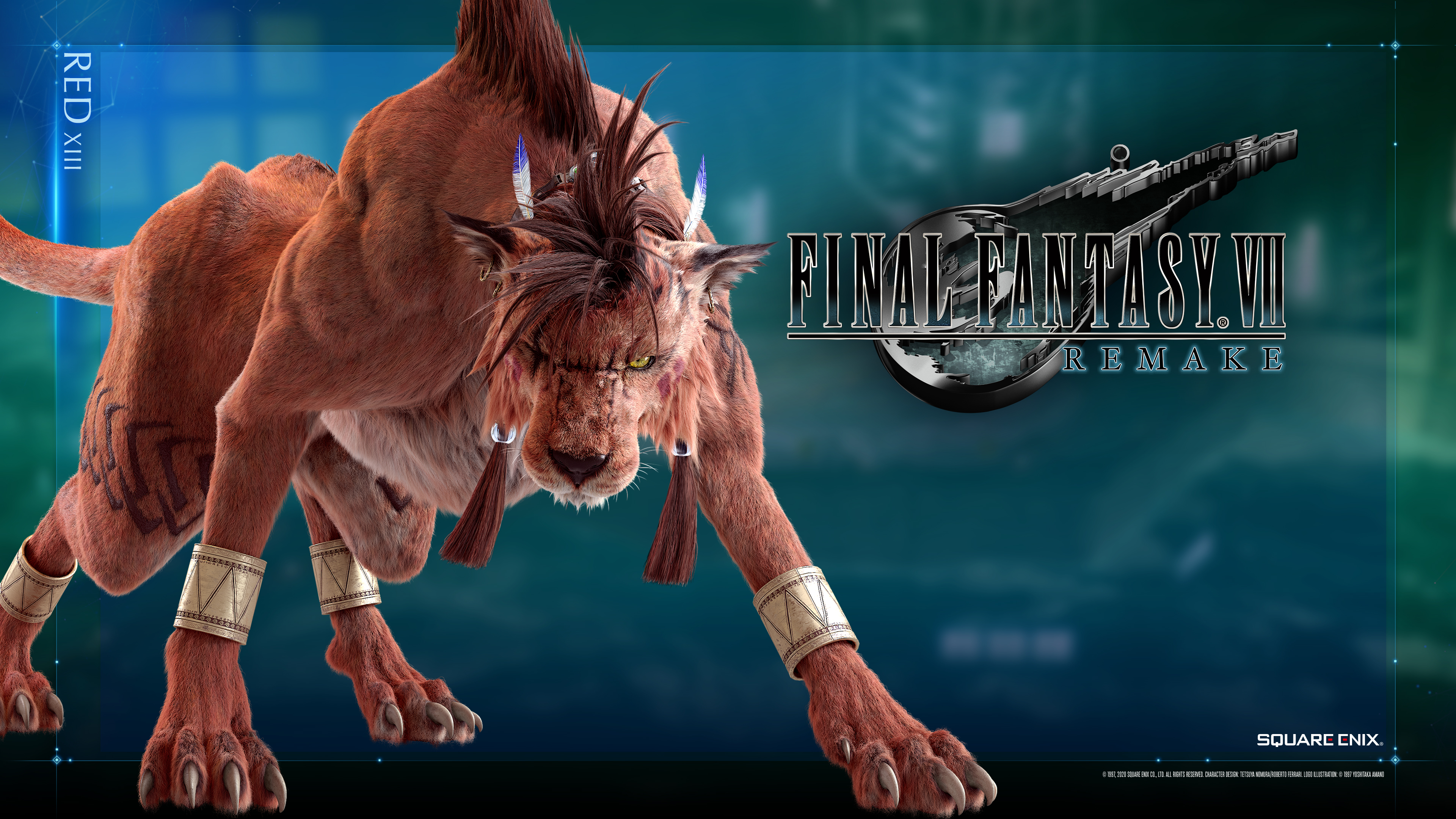 Red XIII Final Fantasy VII Remake HD Wallpaper
