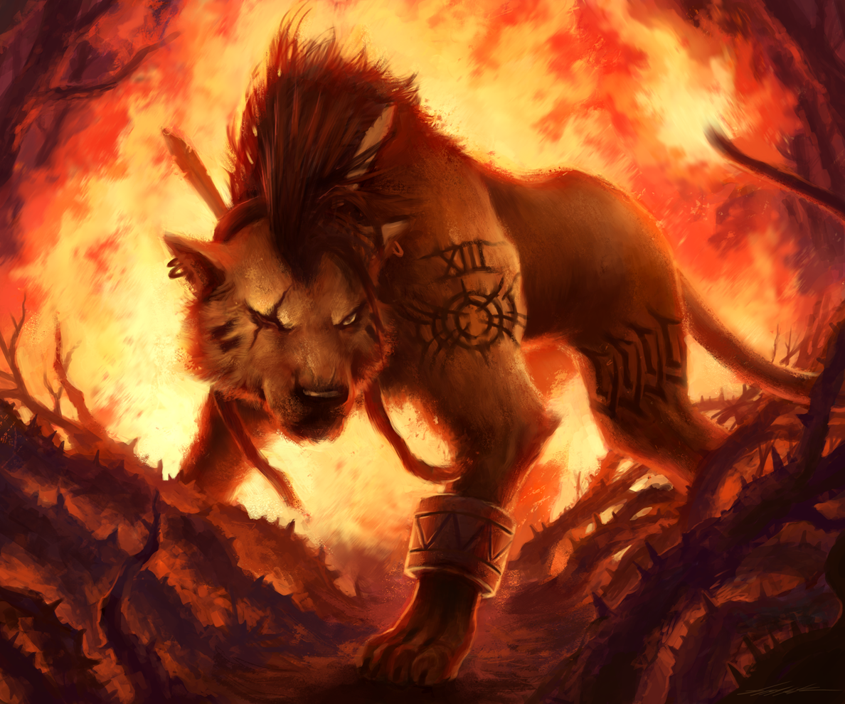 Dieter Miller Illustration: Red XIII