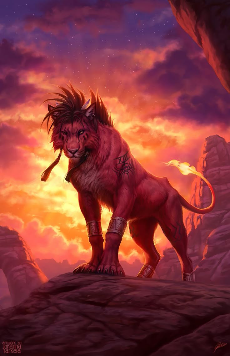 Red XIII (Nanaki) x Final Fantasy VII (June 2020)