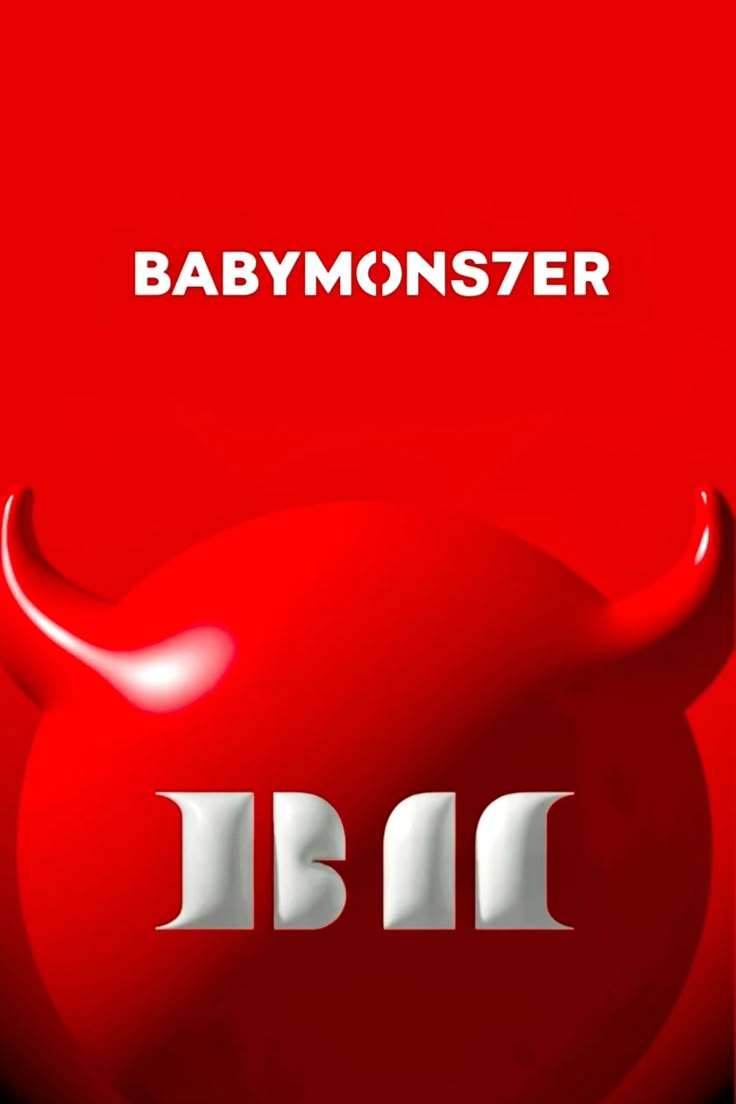 Babymonster logo wallpaper