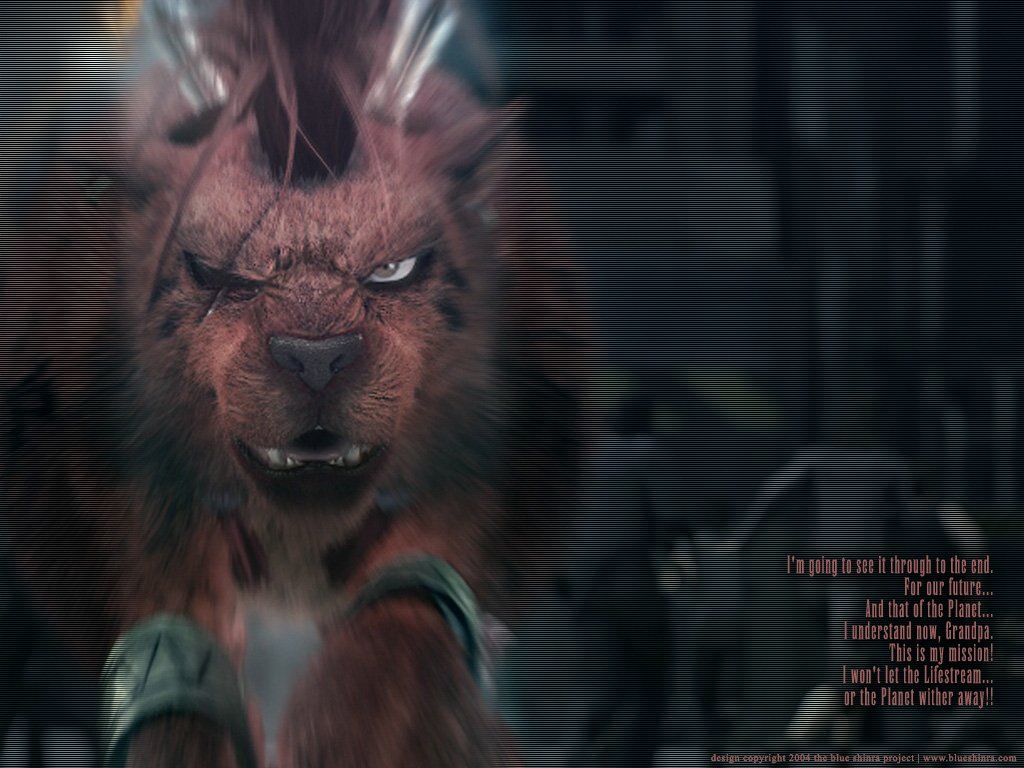 Red XIII: Iconic Hero from Final Fantasy VII: Advent Children