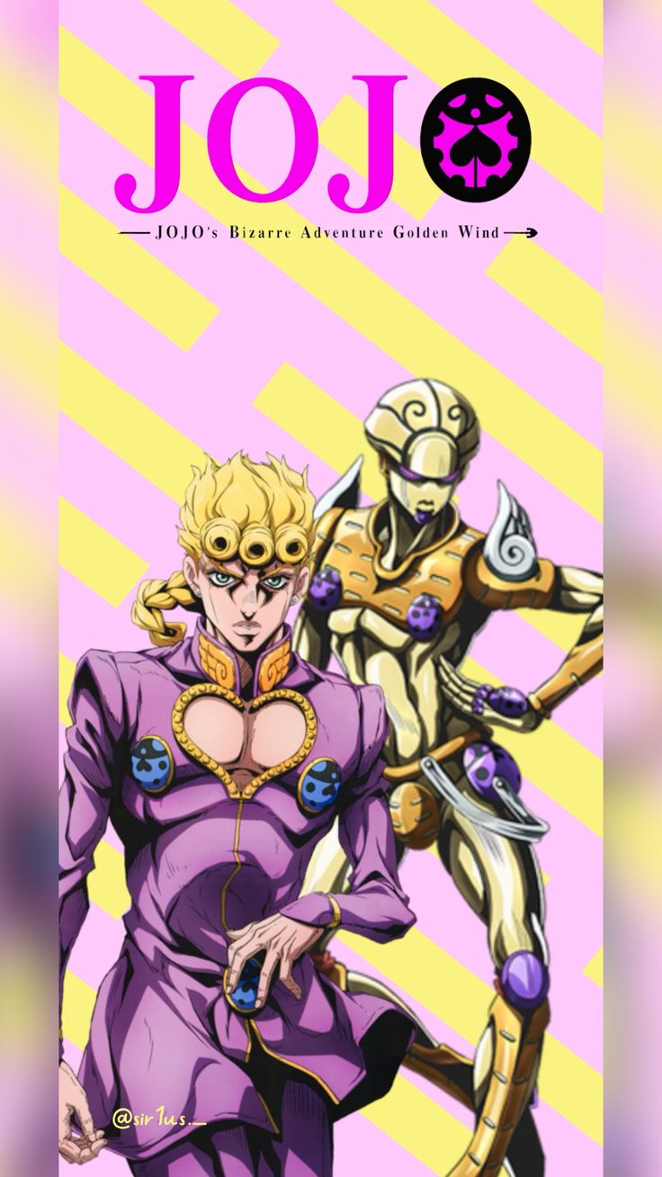 jojo golden wind wallpaper