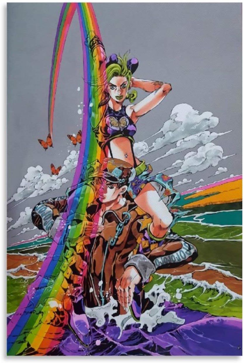 JoJo's Bizarre Adventure Poster Cujoh, Kujo Dominican Republic