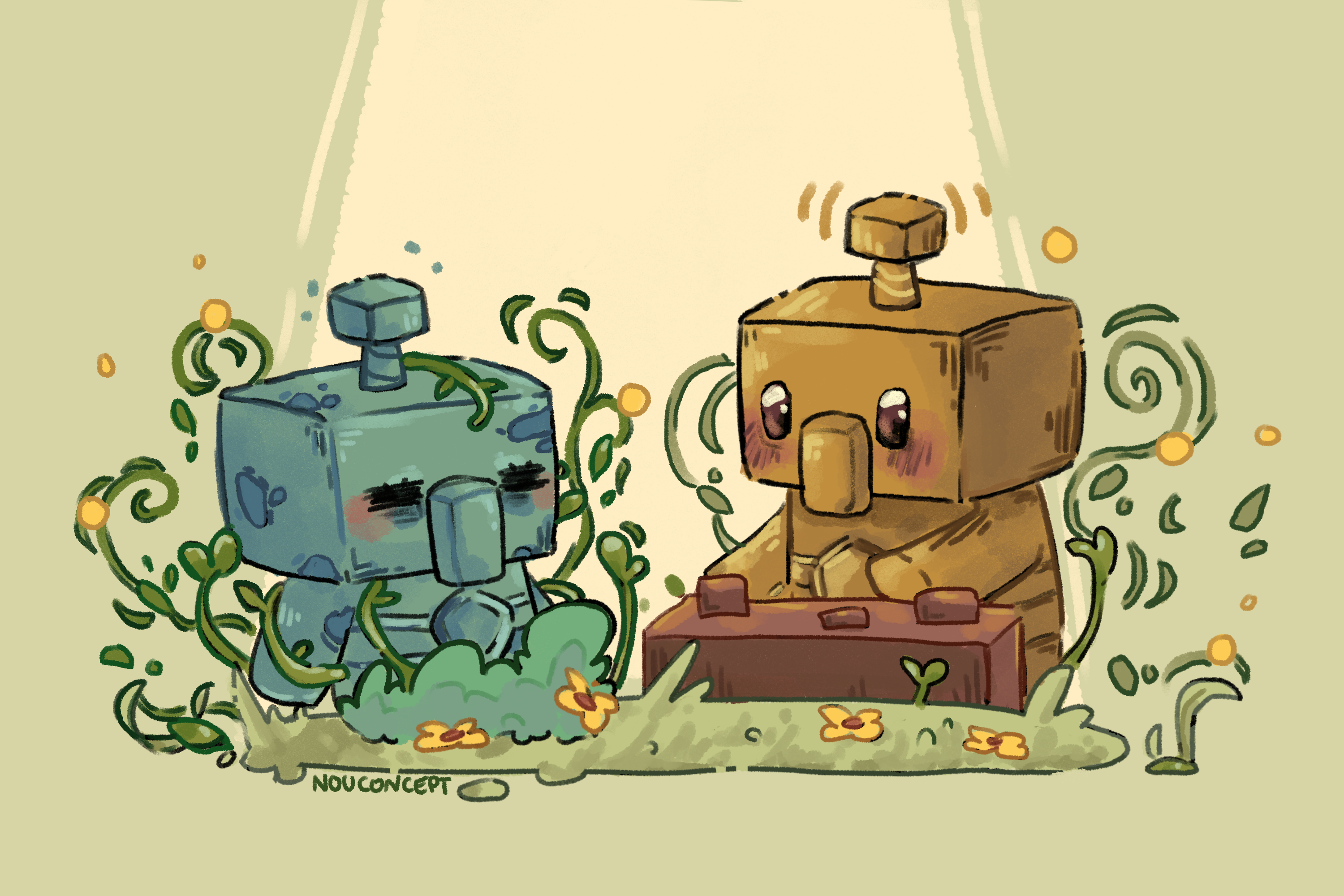 Minecraft copper golem