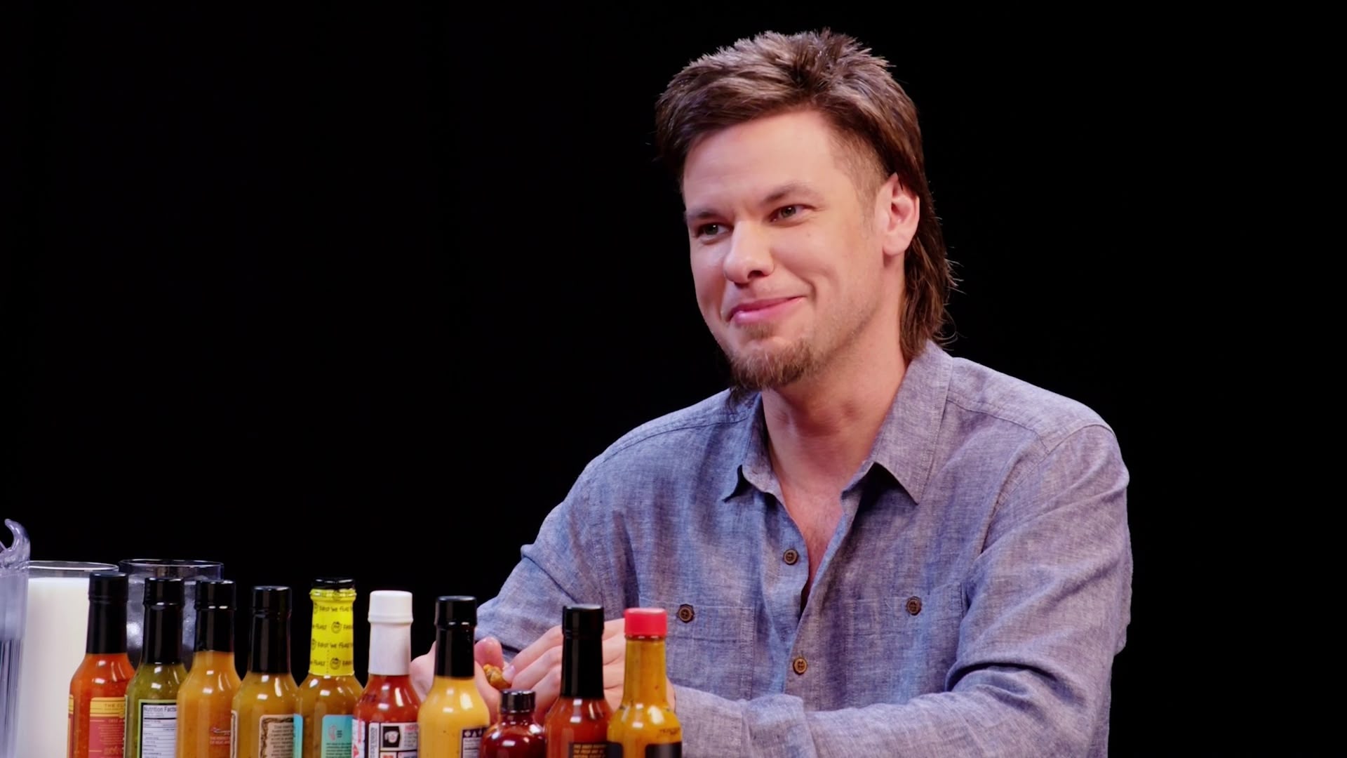 Watch Hot Ones Season 8, Episode 9: Theo Von Fights the Dark Arts While Eating Spicy Wings