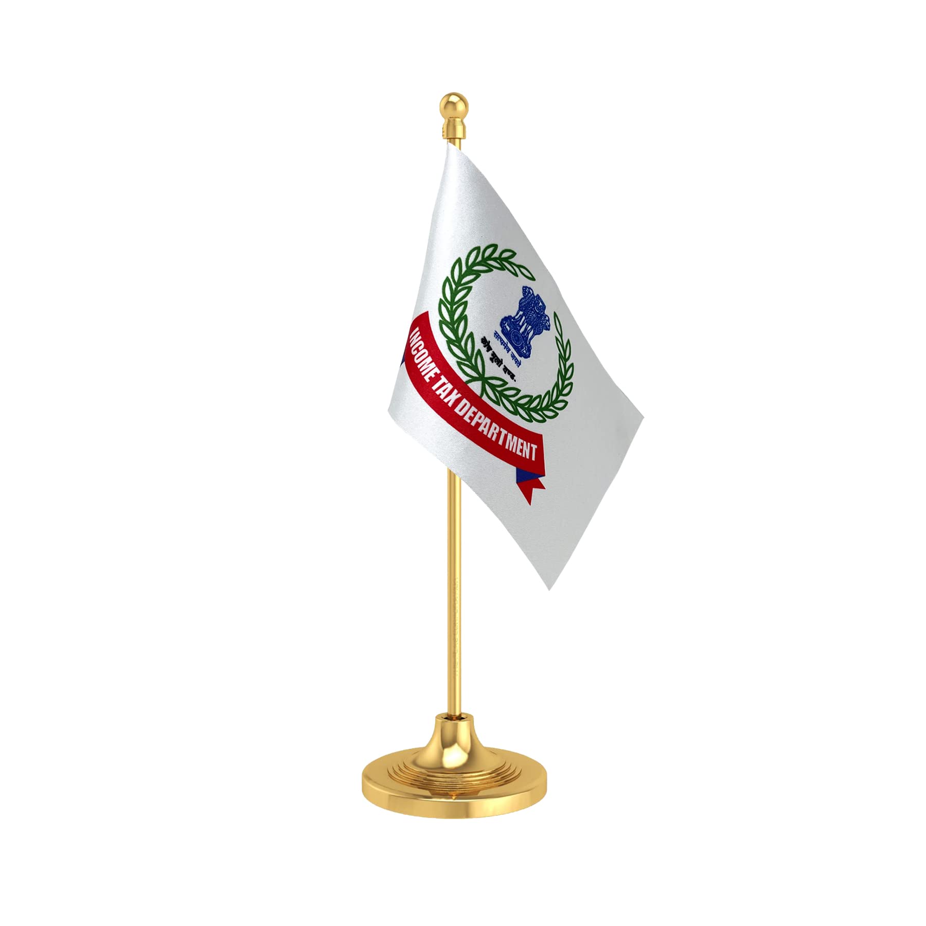 Buy The Flag Corporation Income Tax Department Desk Flag 4in x 6in With A Plastic Sublime Gold Base Online at Lowest Price Ever in India. Check Reviews & Ratings