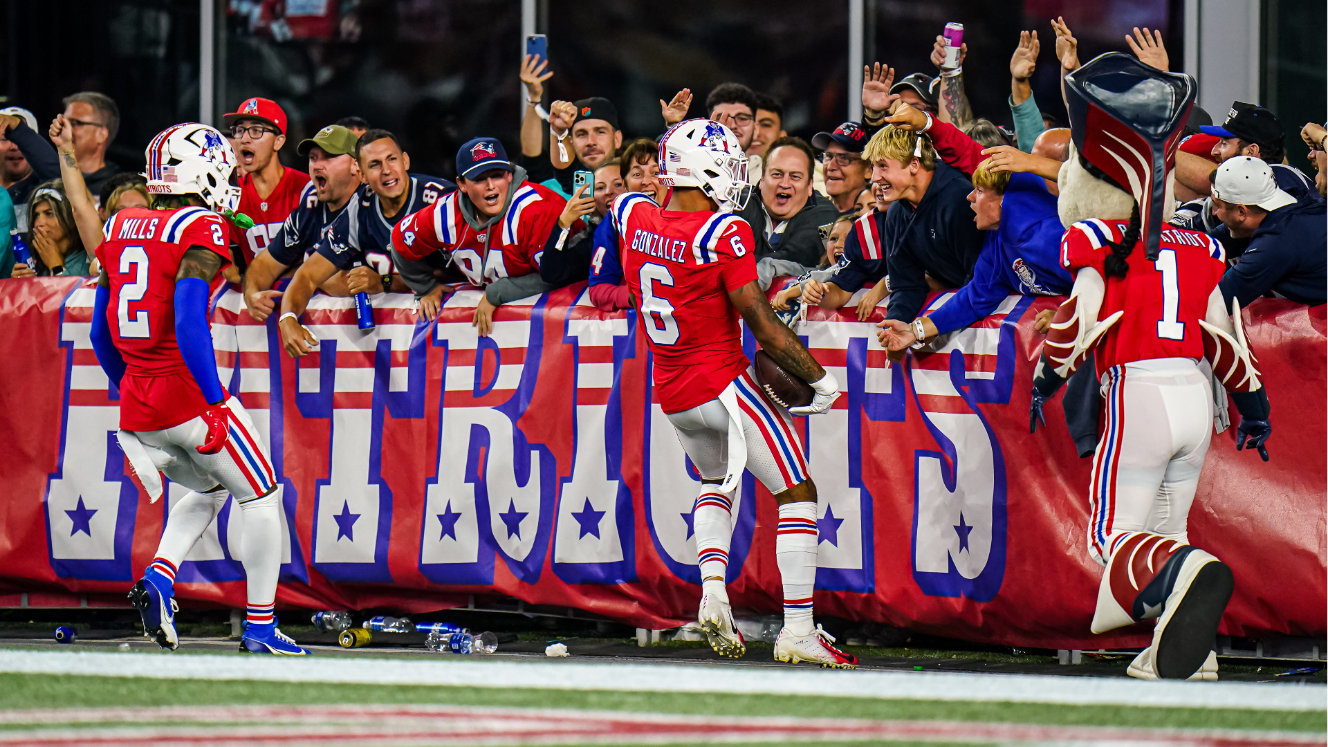 Patriots' Christian Gonzalez Among Top Week 2 Rookie Performers