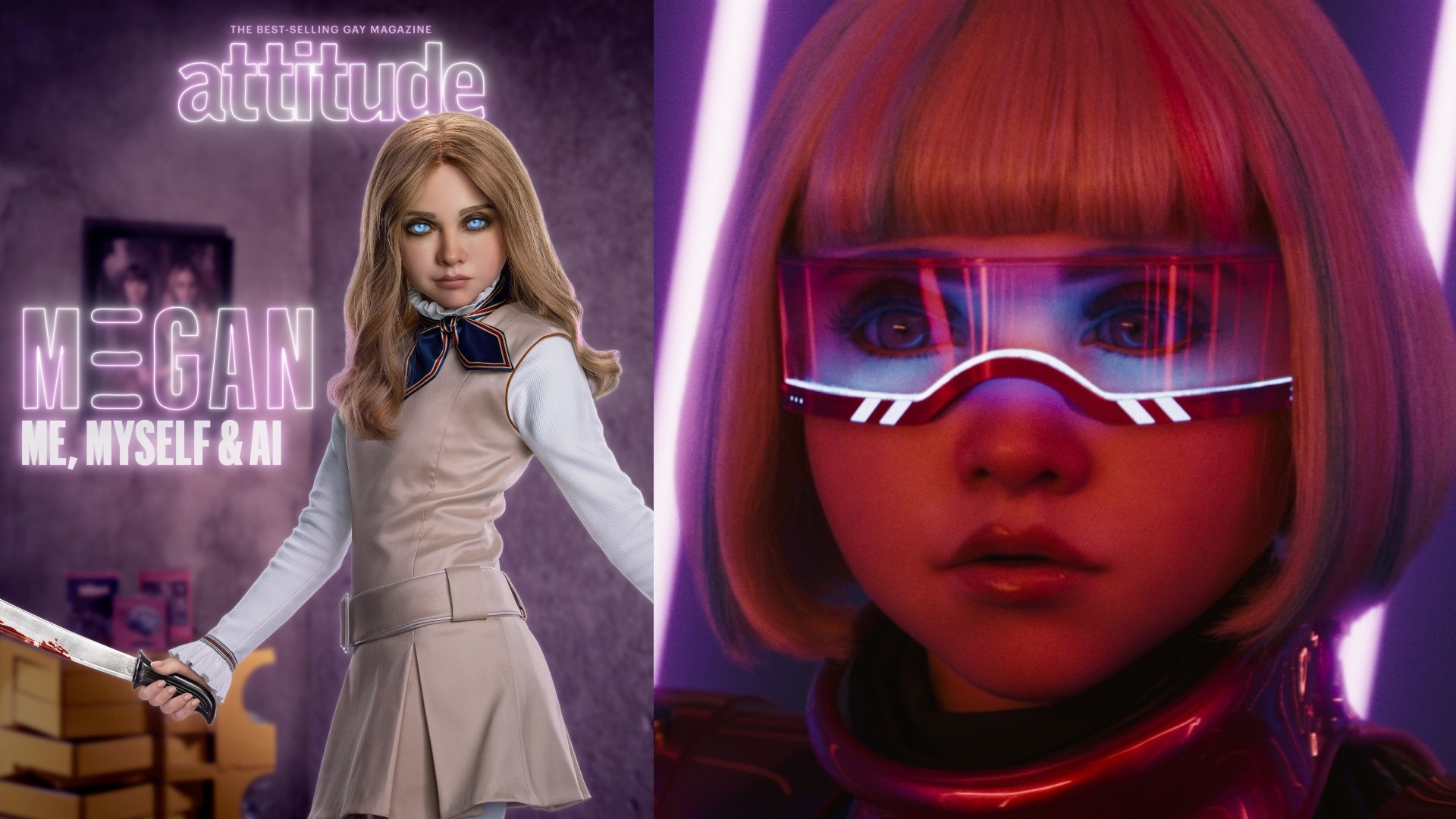 M3GAN 2.0: Gay icon, Attitude cover girl tells Dolls: 'Your existence is not a debate'