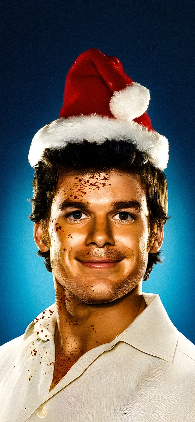 Dexter Christmas wallpaper, avaivable on Wallpics app