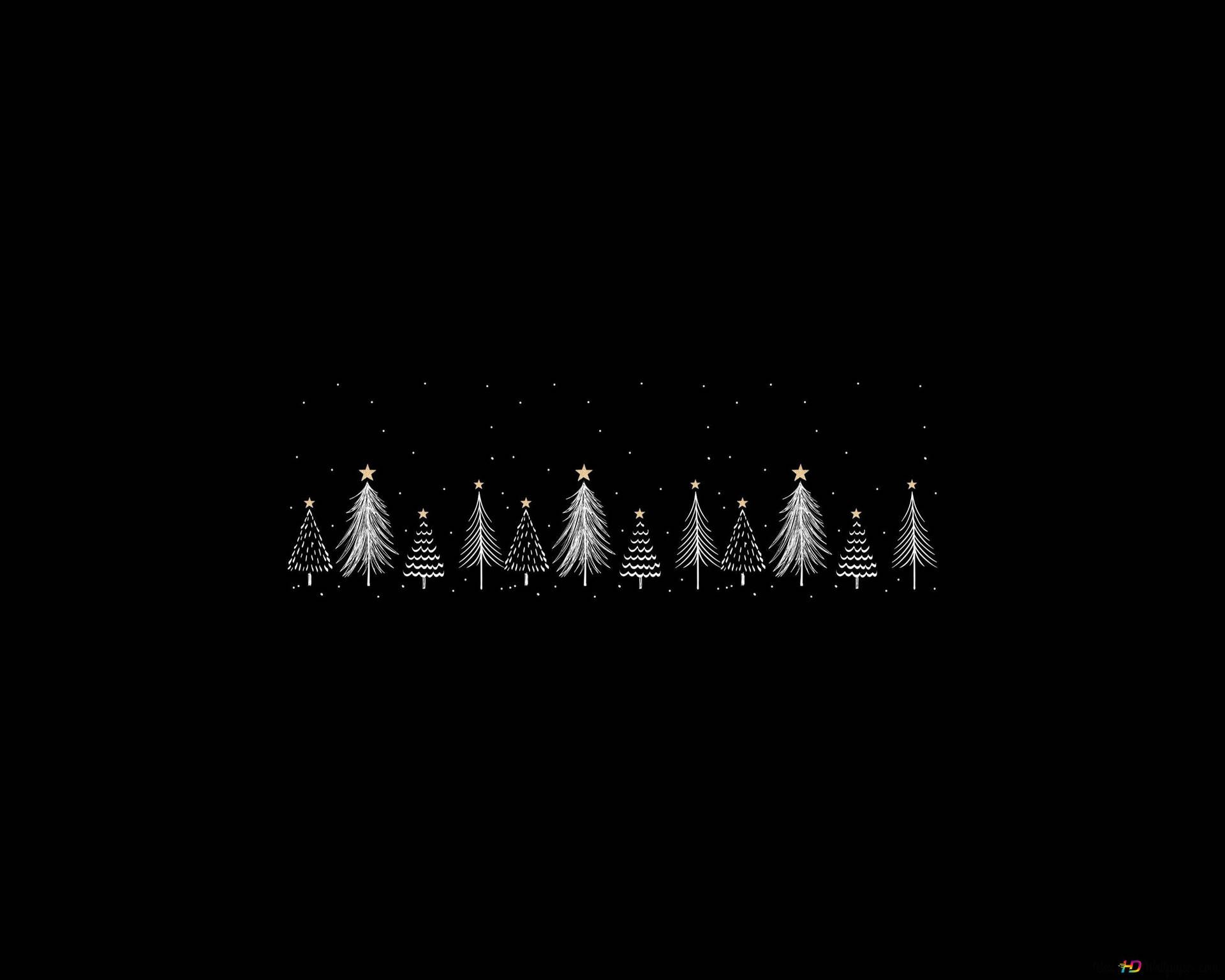 Black Christmas Wallpaper, HD Black Christmas Background on WallpaperBat