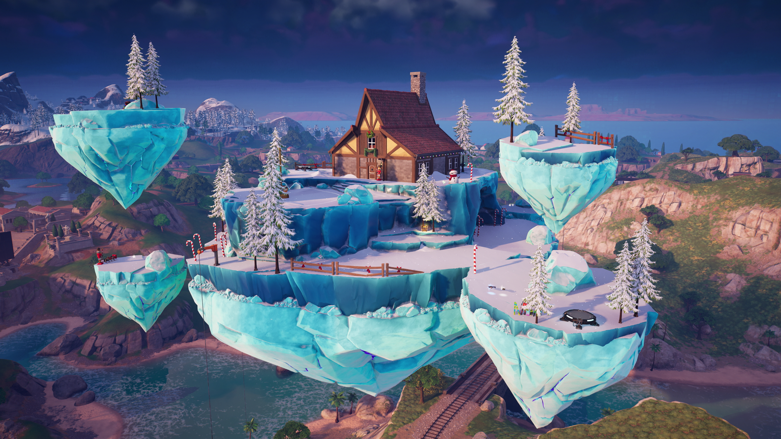 How to find Crackshot's Cabin in Fortnite Winterfest C5S1