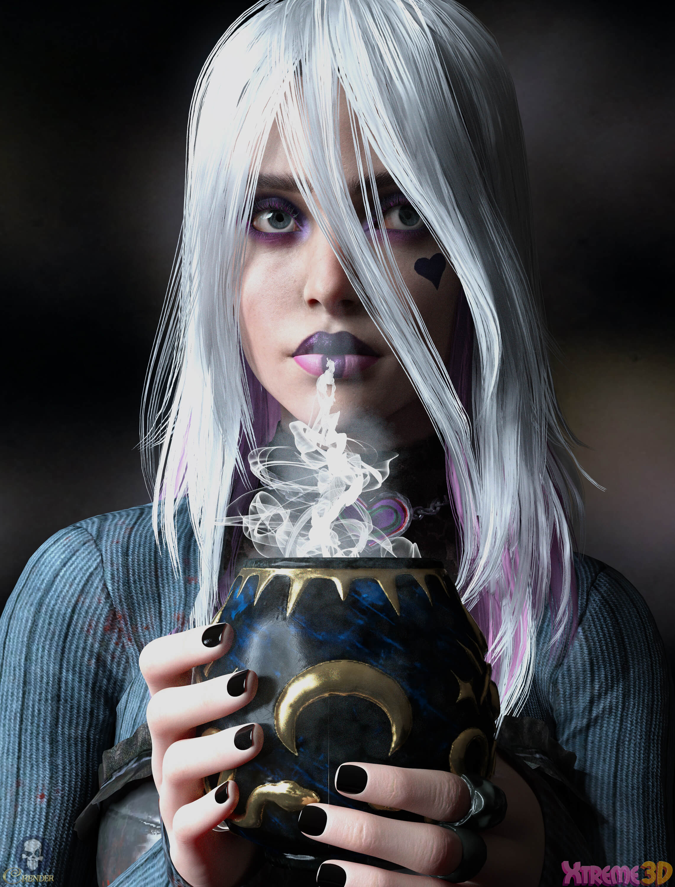 Sable Ward for G8F by NathanPrescott 3D Render