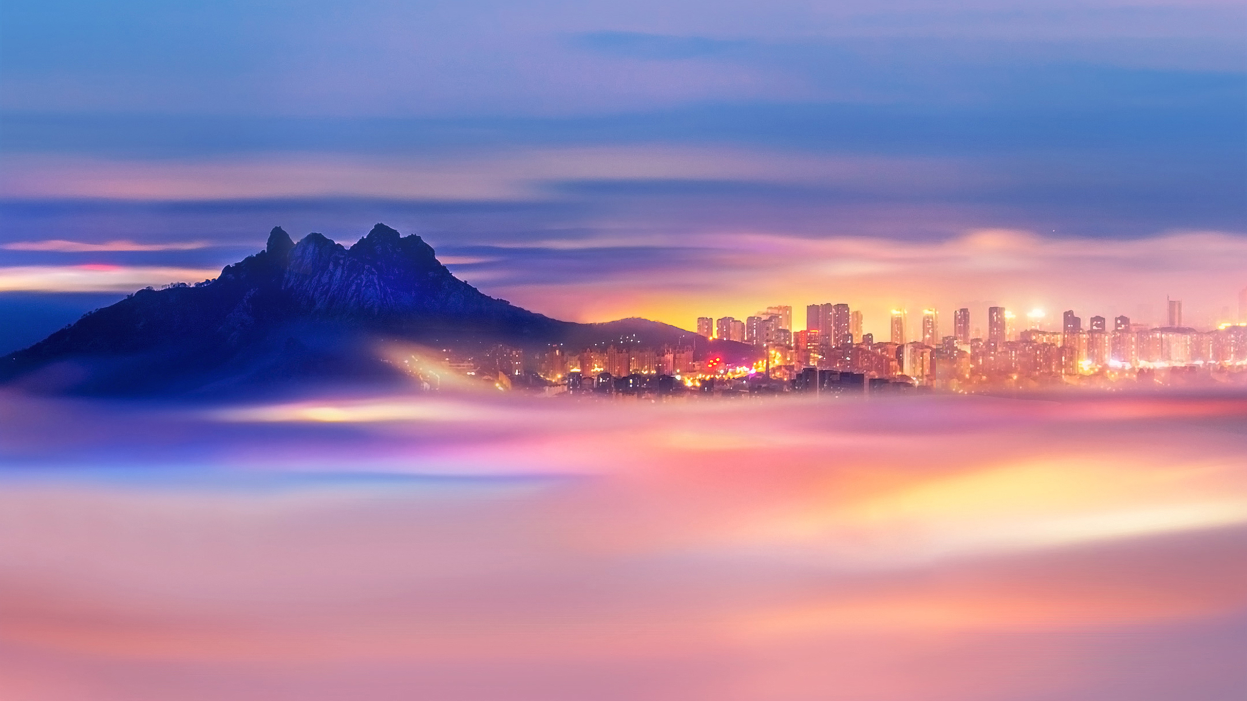 Night City Lights Wallpaper