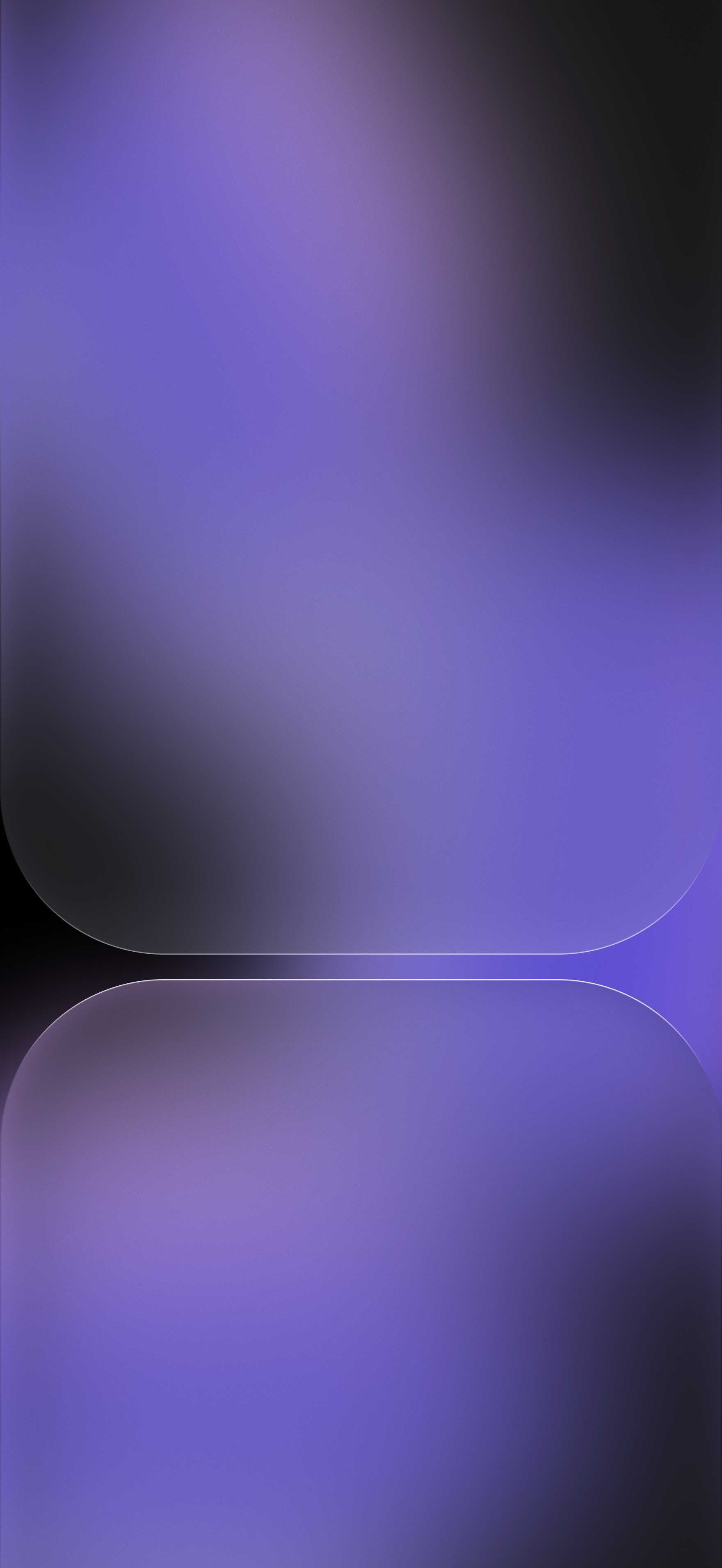 GlassPulse” Gradient iOS 26 Liquid Glass wallpaper