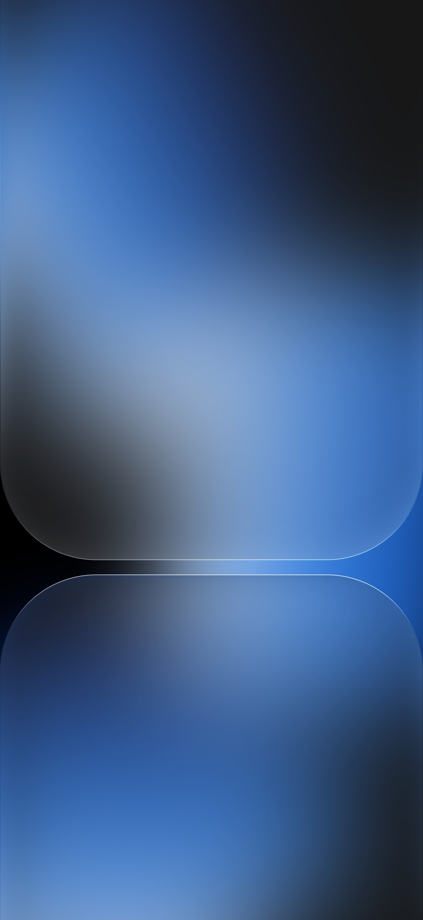GlassPulse” Gradient iOS 26 Liquid Glass wallpaper