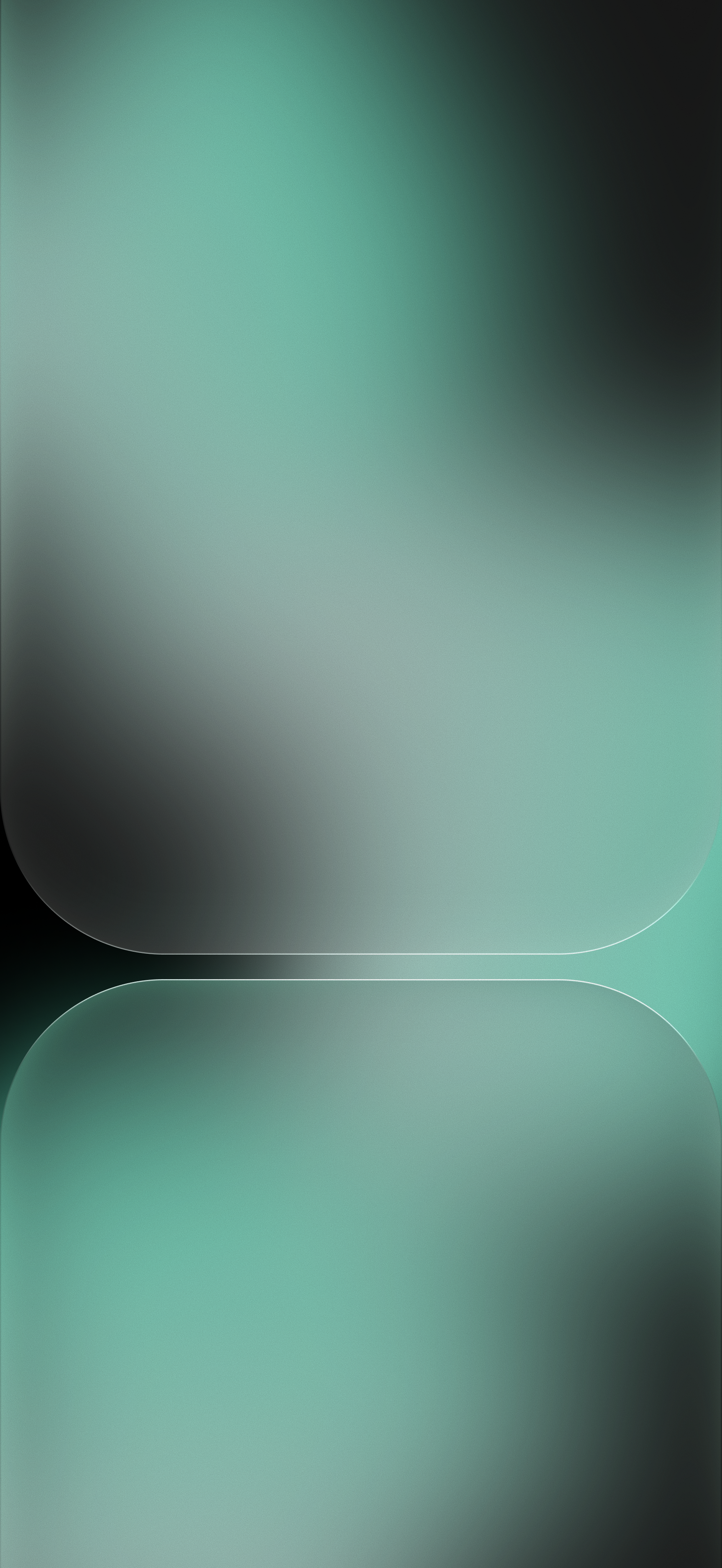 GlassPulse” Gradient iOS 26 Liquid Glass wallpaper