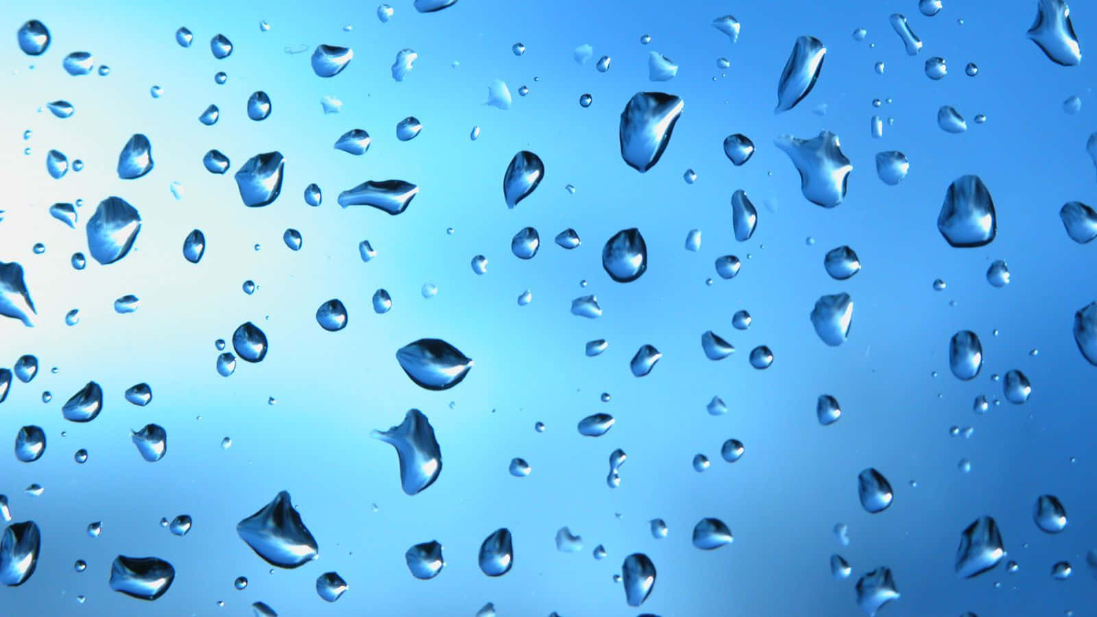 Download Beautiful Water Droplets Glass Background