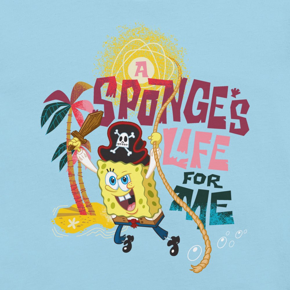 The SpongeBob Movie: Search For Squarepants A Sponge's Life For Me Adult T Shirt