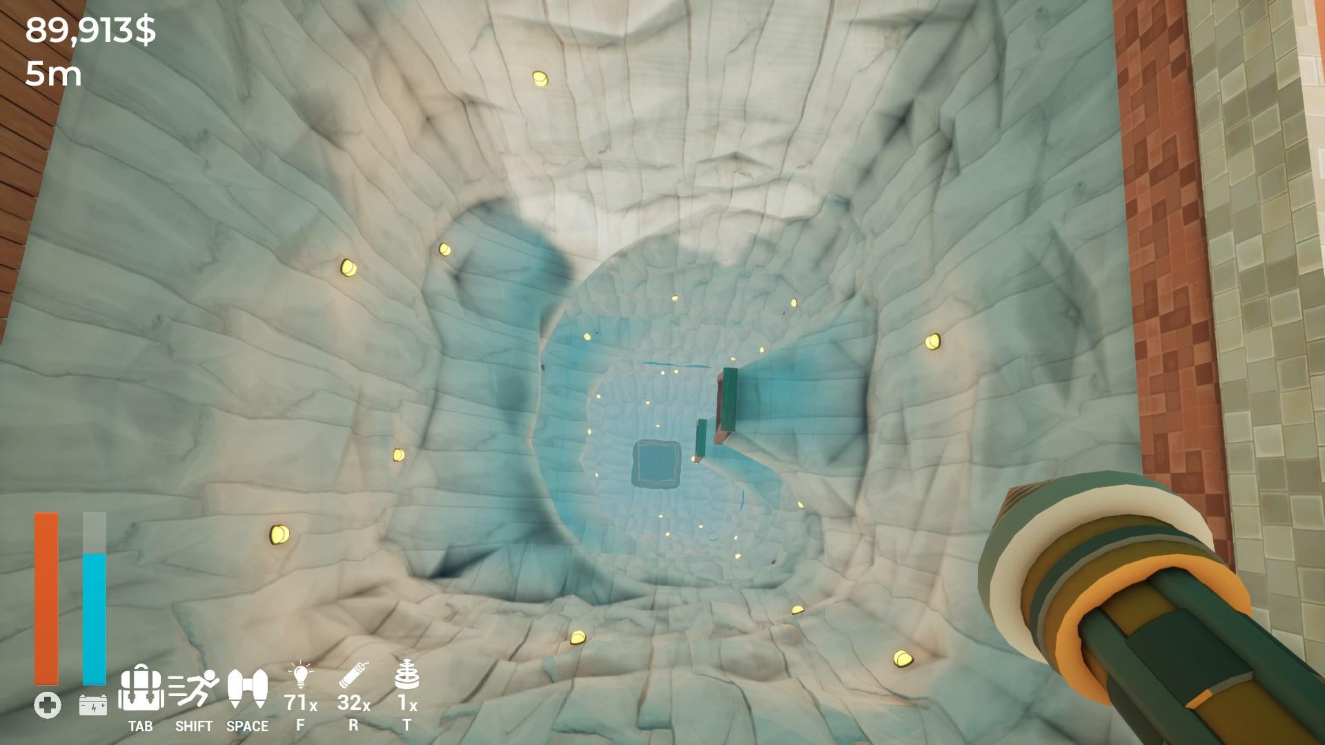 I dug the whole backyard in A Game About Digging a Hole