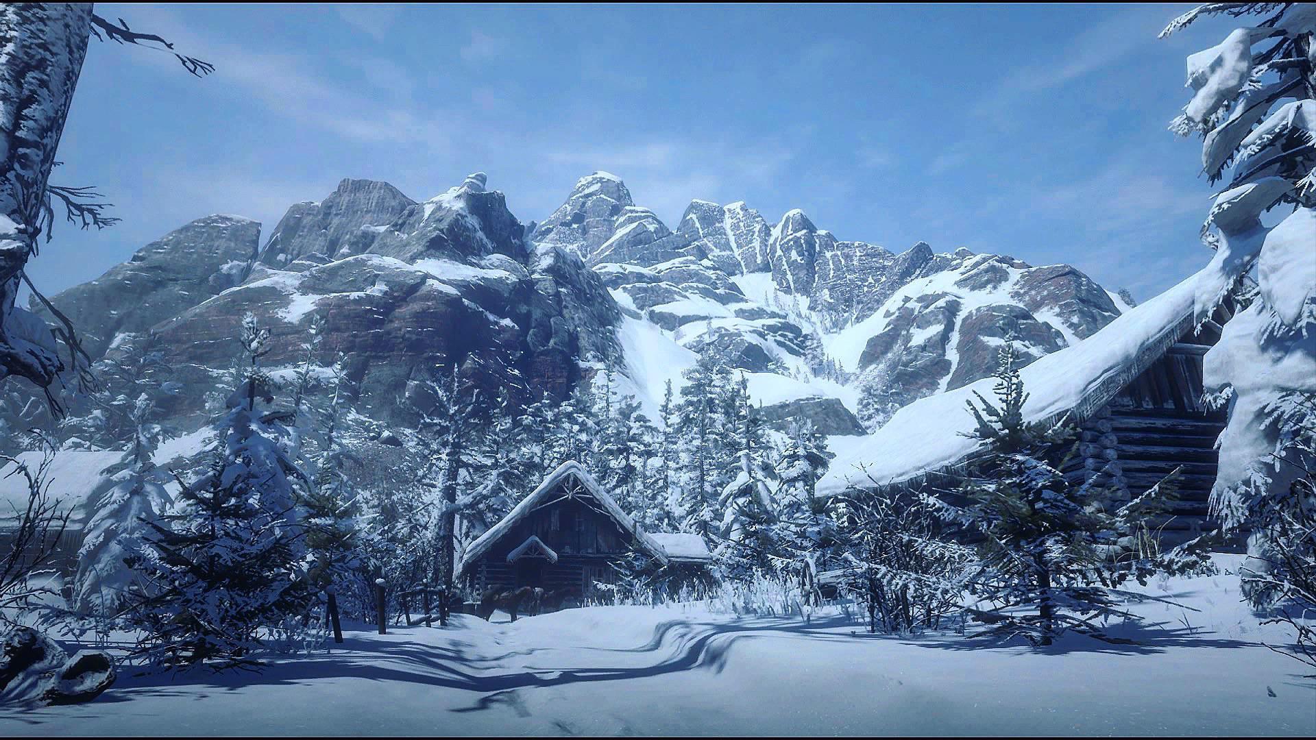 I feel that the Snowy areas of the maps are so underused and not appreciated enough. Here's a cool screenshot from my PS4 game earlier