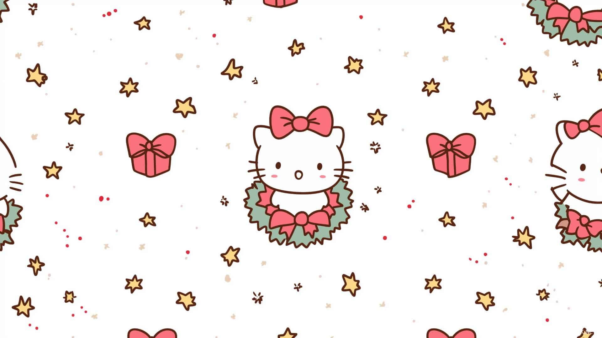 Christmas Hello Kitty Wallpaper