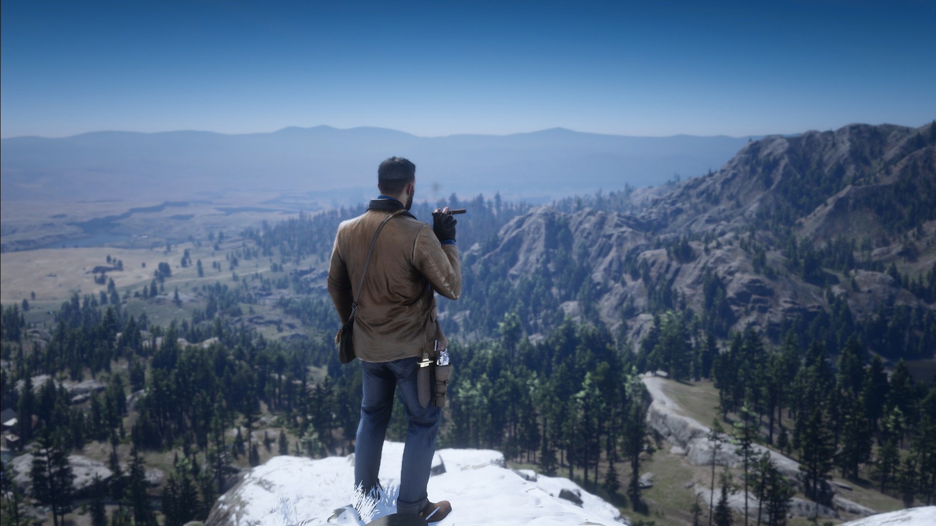 Cold Landscape HD Red Dead Redemption 2 Wallpaper