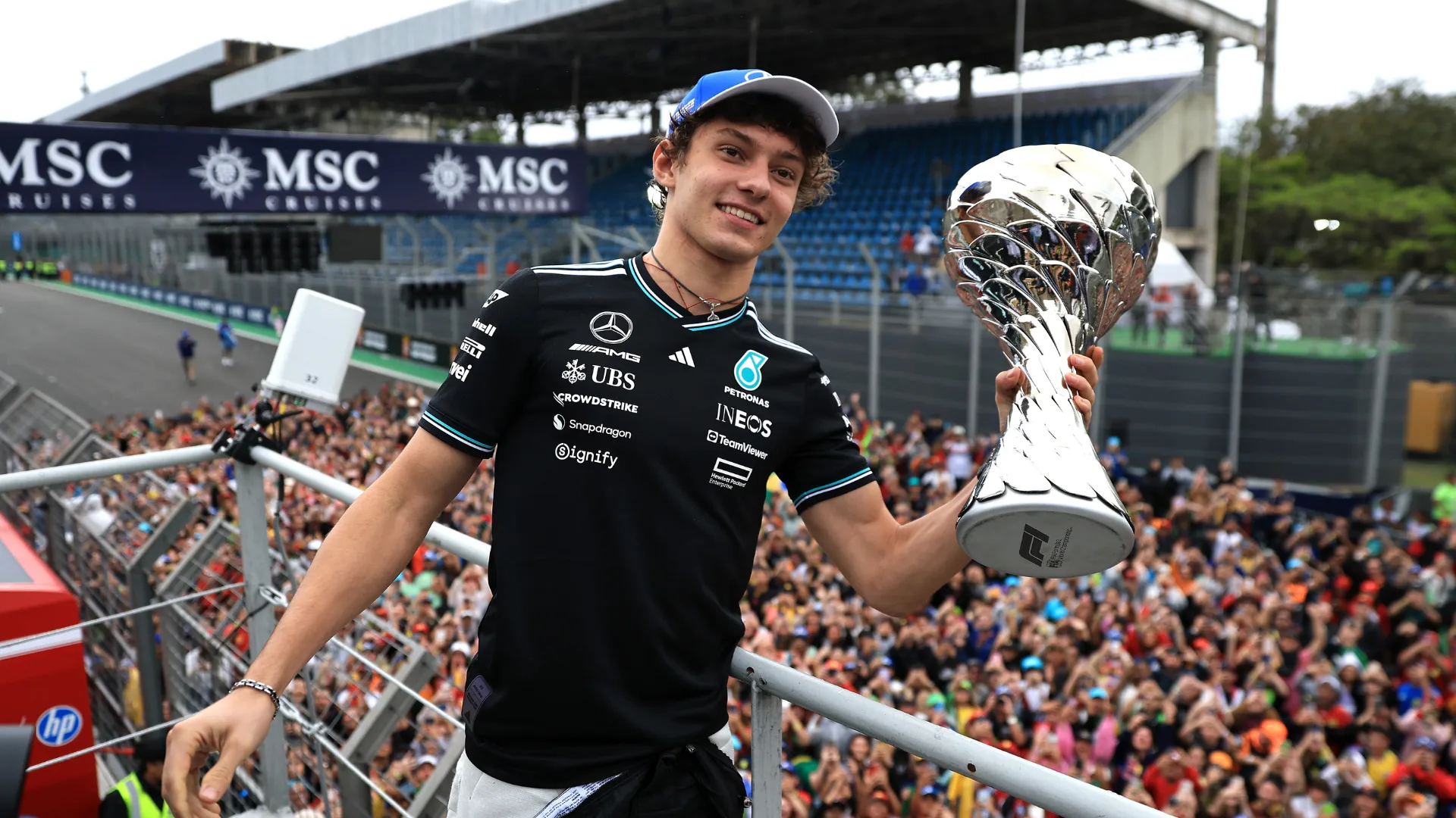 Kimi Antonelli Was 'very Lucky' In Piastri Collision As He Claims Career Best Grand Prix Result In Sao Paulo