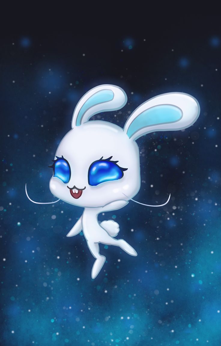 Wallpaper Fluff kwami ladybug