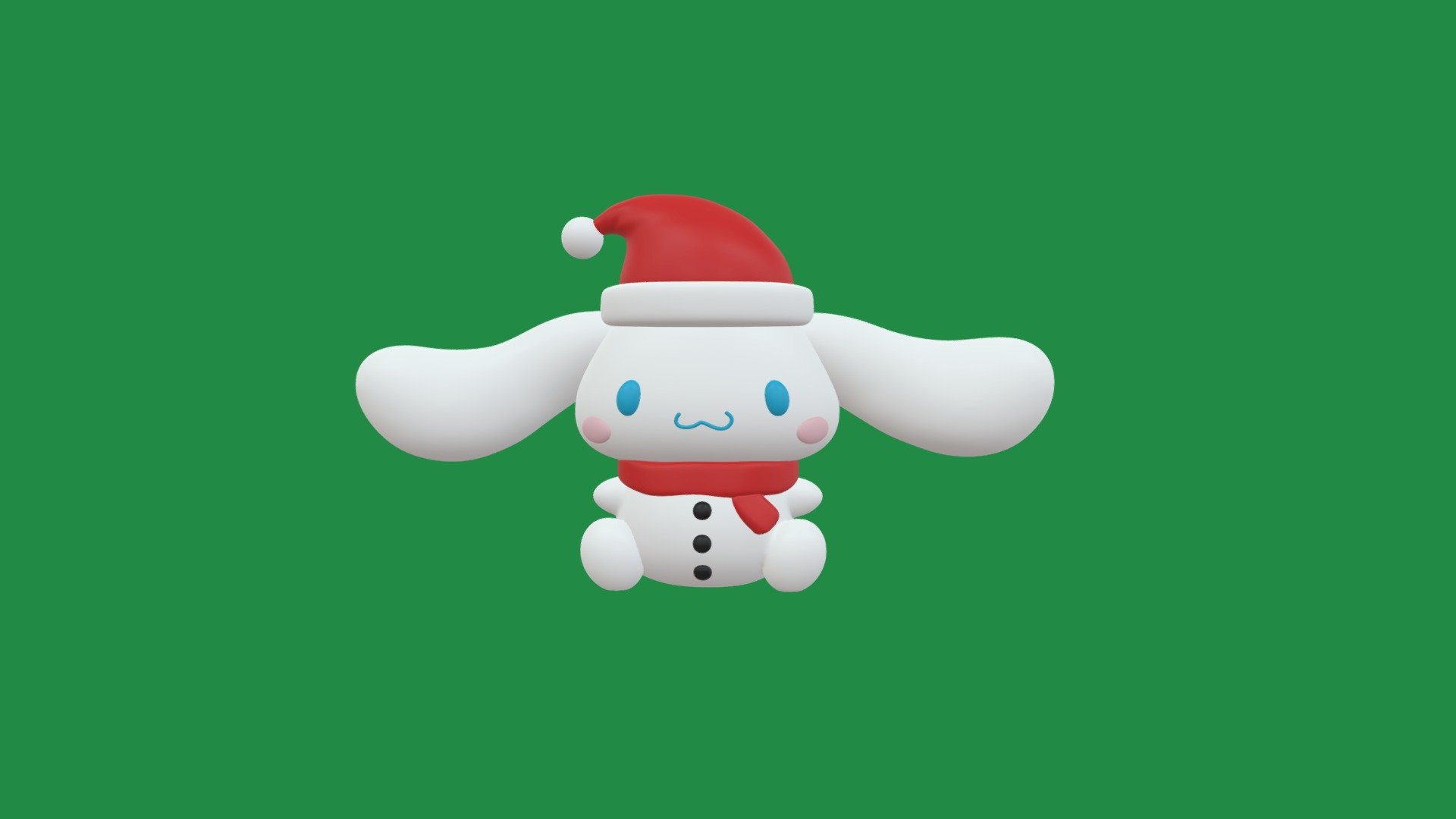 Cinnamoroll Sanrio X Christmas model by Alexandru Carlos Sular Feier [523e5b5]