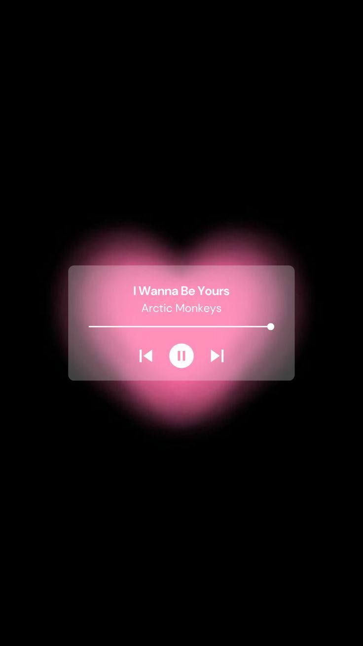 Wallpaper Music player papel de parede musica music I Wanna Be Yours