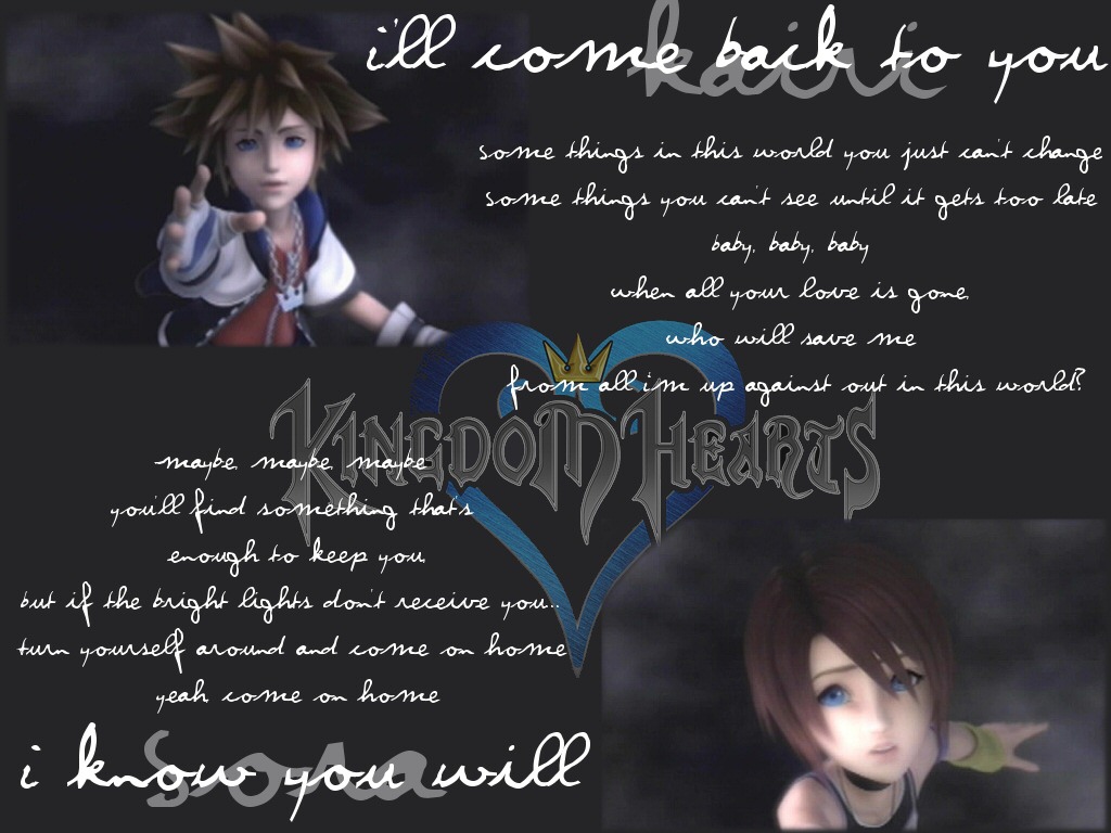 Sora Kingdom Hearts Quotes. QuotesGram