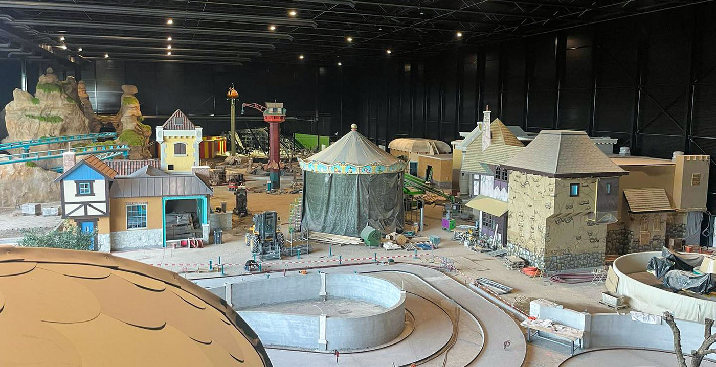 Foto's: neem een kijkje in de hal van het nieuwe pretpark Bommelwereld